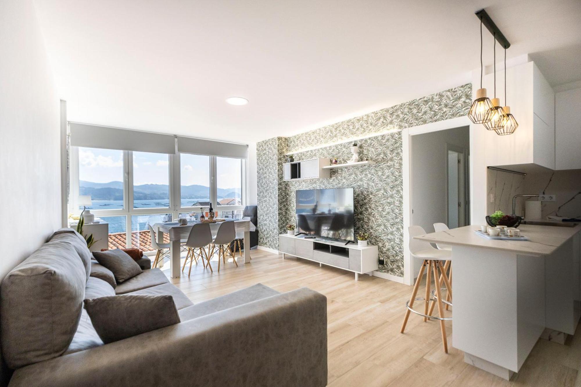Santanalodge - Piso A Pocos Metros De La Playa Pontevedra Ngoại thất bức ảnh