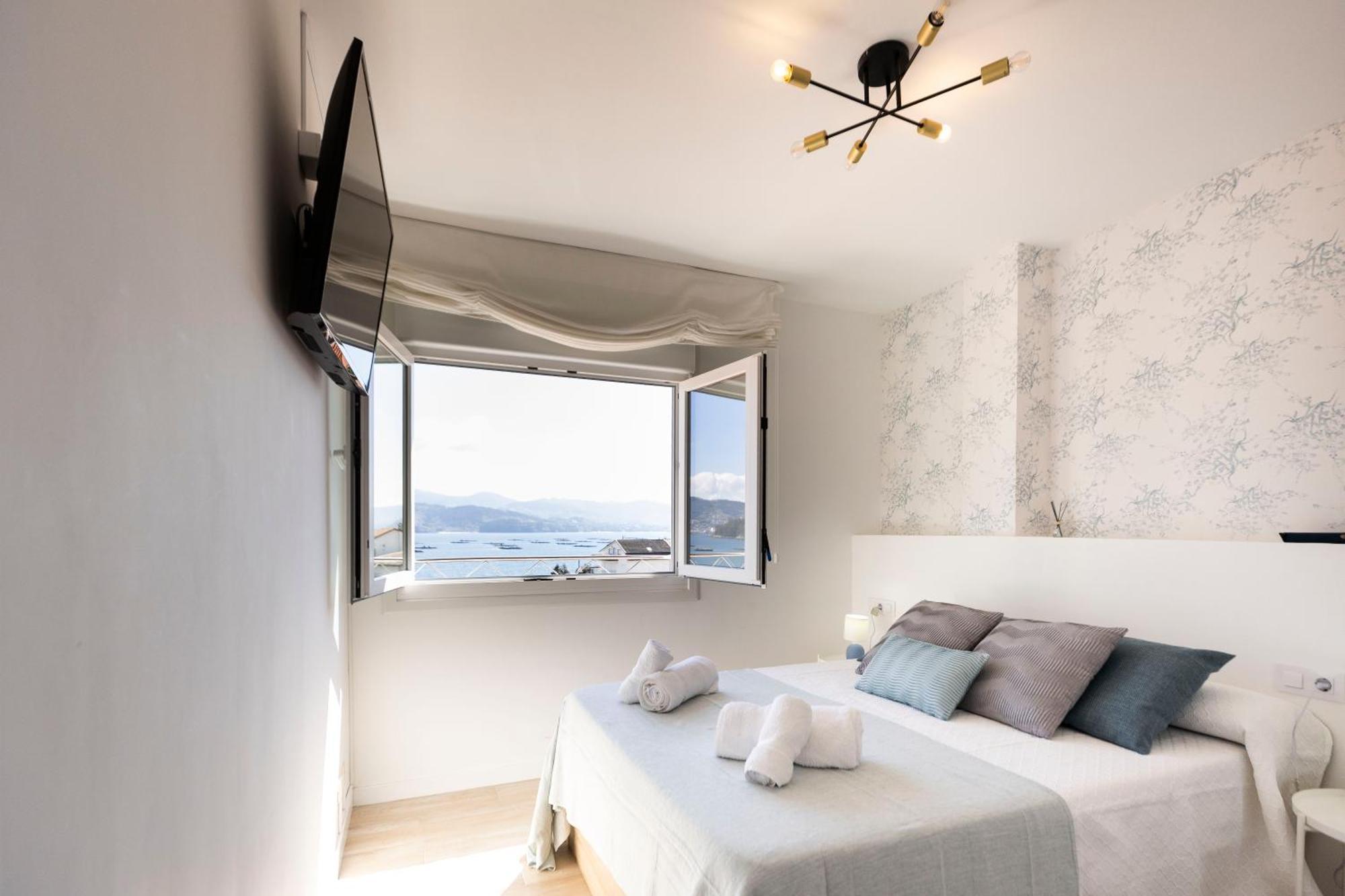 Santanalodge - Piso A Pocos Metros De La Playa Pontevedra Ngoại thất bức ảnh
